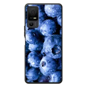 Чехол с изображением вкусной еды для TCL 40 NxtPaper 5G (Голубика)