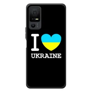 Чехол с Украинской символикой на Русский вариант: ТКЛ 40 НкстПейпер 5Г (I Love Ukraine)