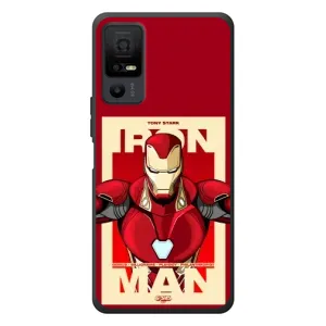 Чохол Супергерой Залізна Людина на TCL 40 NxtPaper 5G (Iron man)