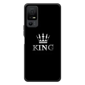 Чохол (Корона на чорному фоні) для TCL 40 NxtPaper 5G (KING)