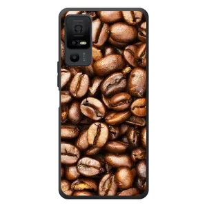 Чехол с изображением вкусной еды для TCL 40 NxtPaper 5G (Кофе)