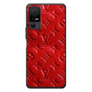 Текстурный Чехол Louis Vuitton для Русский вариант: ТКЛ 40 НкстПейпер 5Г (Красный ЛВ)