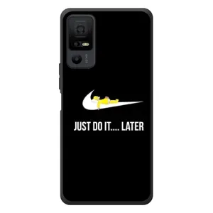 Силиконовый Чехол на TCL 40 NxtPaper 5G с картинкой Nike (Later)