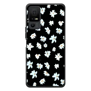 Чехол с ромашками на TCL 40 NxtPaper 5G (Маленькие ромашки)