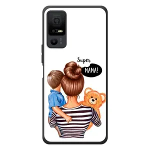 Чехлы для МАМЫ на TCL 40 NxtPaper 5G (Мама и сын)