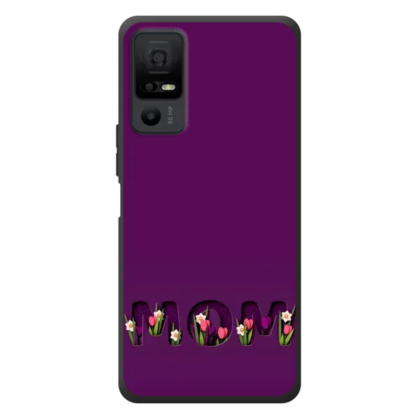 Чехол с рисунком «Мама с цветами» для TCL 40 NxtPaper 5G Чехол с рисунком «Мама с цветами» для TCL 40 NxtPaper 5G