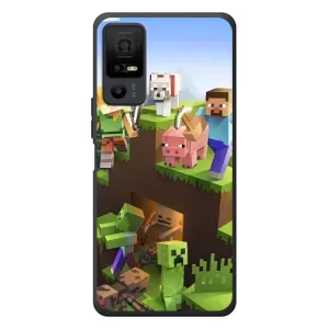 Чохли для TCL 40 NxtPaper 5G (Персонажі МайнКрафт) (Майн-крафт)