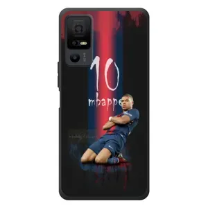 Чехол (TPU) с Футболистом на TCL 40 NxtPaper 5G (MBAPPE 10)