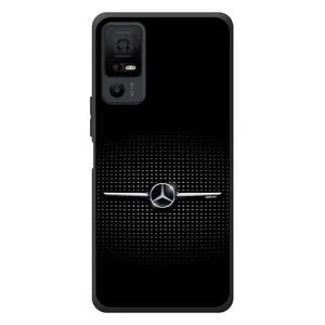 Силиконовый бампер с картинкой машины на TCL 40 NxtPaper 5G (Mercedes)