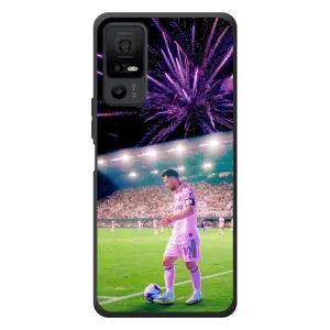 Чехлы Лео Месси в Майами на TCL 40 NxtPaper 5G (Месси в Майами)