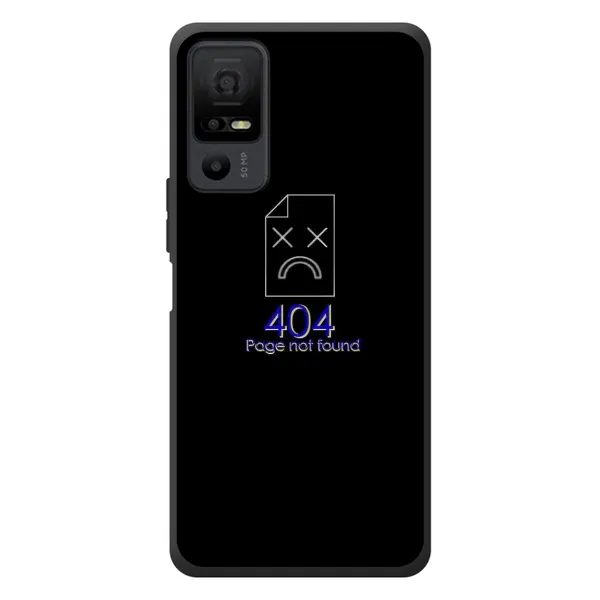 Чехол с рисунком «Ошибка 404» для TCL 40 NxtPaper 5G Чехол с рисунком «Ошибка 404» для TCL 40 NxtPaper 5G
