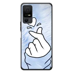 Чехлы (Знак сердечка) на TCL 40 NxtPaper 5G (Сердечка знак)