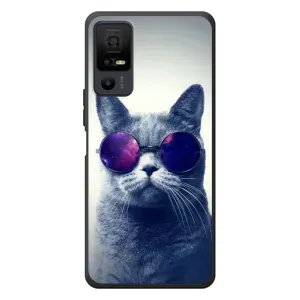 Бампер з зображенням Котиків для TCL 40 NxtPaper 5G (Стильний КОТ)