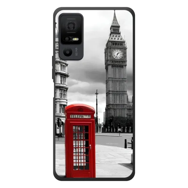 Чехол с рисунком «TELEPHONE» для TCL 40 NxtPaper 5G Чехол с рисунком «TELEPHONE» для TCL 40 NxtPaper 5G
