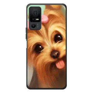 Чохол (ТПУ) Милі песики для TCL 40 NxtPaper 5G (Йоркширський тер'єр)