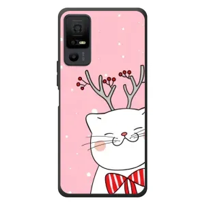Чохол на тематику: Коти для TCL 40 NxtPaper 5G (Зимовий кіт)