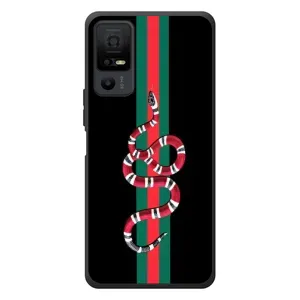 Чехлы Бренд GUCCI для TCL 40 NxtPaper 5G (Змей Гуччи)