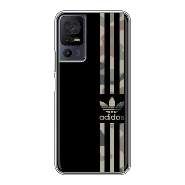 Чехол с рисунком «Adidas» для TCL 40 SE Чехол с рисунком «Adidas» для TCL 40 SE