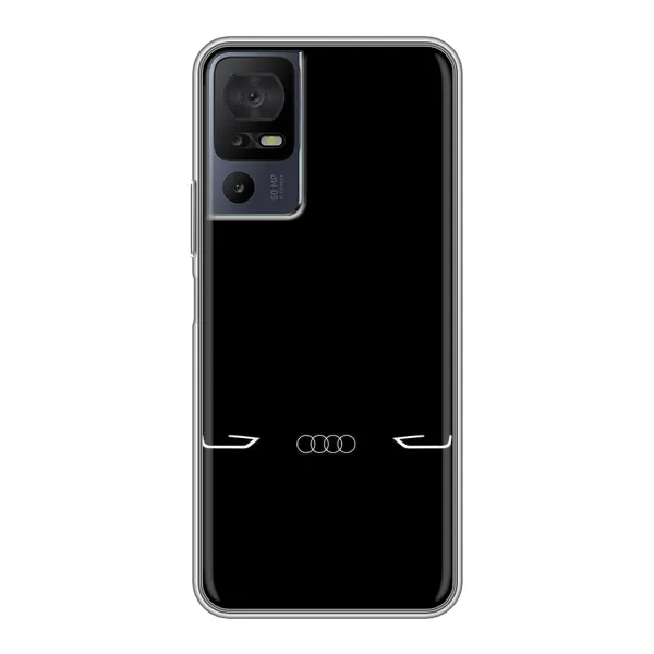 Чехол с рисунком «Силует Audi» для TCL 40 SE Чехол с рисунком «Силует Audi» для TCL 40 SE