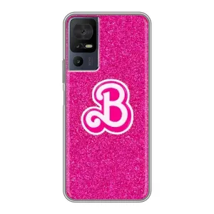 Силиконовый Чехол Барби Фильм на TCL 40 SE (B-barbie)