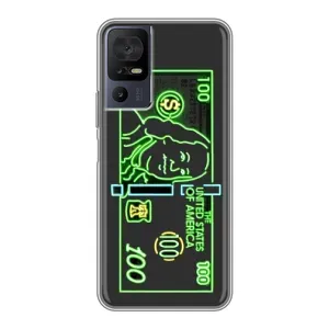 Чехол (Дорого -богато) на TCL 40 SE (Баксы)