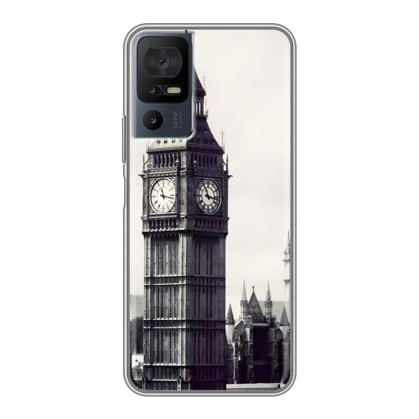 Чехол с рисунком «Биг-Бен» для TCL 40 SE Чехол с рисунком «Биг-Бен» для TCL 40 SE