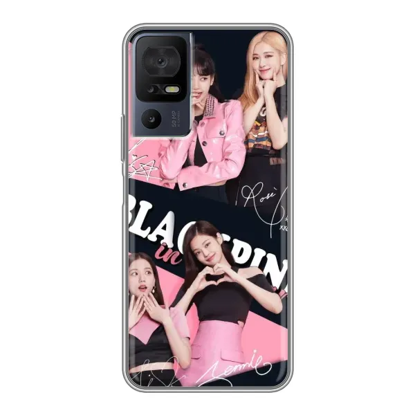 Чехол с рисунком «BLACKPINK» для TCL 40 SE Чехол с рисунком «BLACKPINK» для TCL 40 SE
