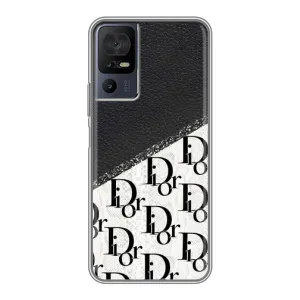 Чехол (Dior, Prada, YSL, Chanel) для TCL 40 SE (Диор)