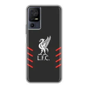 Силиконовые Чехлы принт Футбол на TCL 40 SE (Эмблема Liverpool)