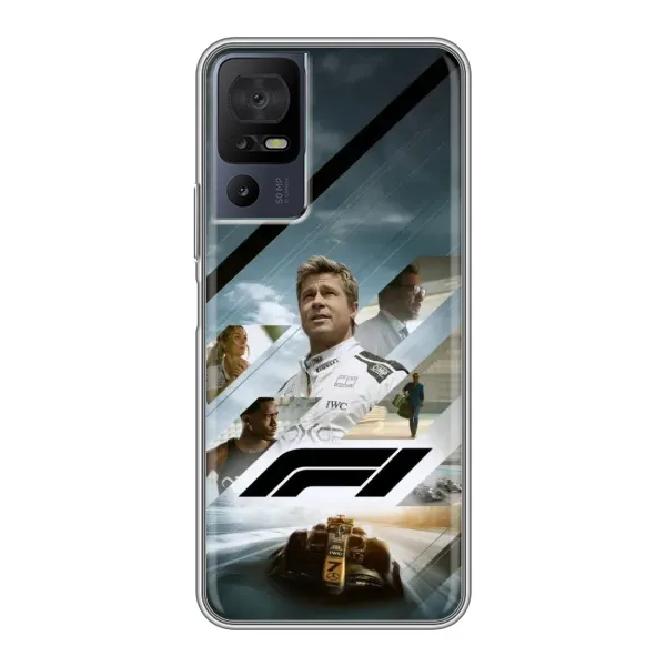 Чехол с рисунком «Фильм Формула 1» для TCL 40 SE Чехол с рисунком «Фильм Формула 1» для TCL 40 SE