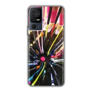 Чохли з прінтом Спортивна тематика для TCL 40 SE (Флорбол)