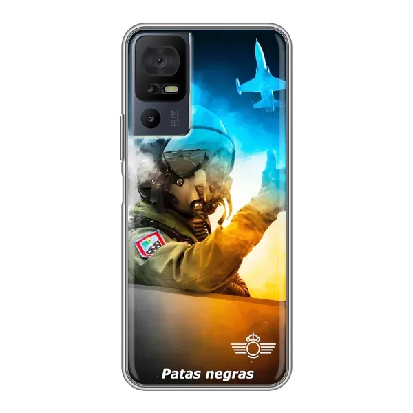 Чехол с рисунком «Герой Киева» для TCL 40 SE Чехол с рисунком «Герой Киева» для TCL 40 SE
