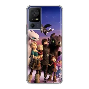 Чехол дракон Беззубик для TCL 40 SE (Герои дракона)