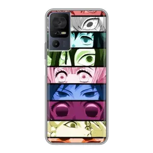 Силиконовые чехлы с глазами Anime для 40 СЕ (Глаза Хашира)