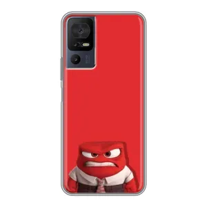 Чехол Головоломка для TCL 40 SE - (AlphaPrint) (Гнев)