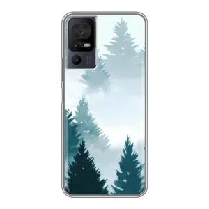 Летний Чехол на TCL 40 SE (Горный лес)