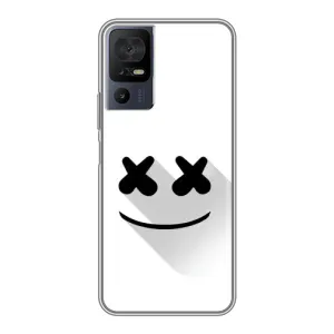 Силиконовые Чехлы (смешные стикеры) для TCL 40 SE (Х-Х)