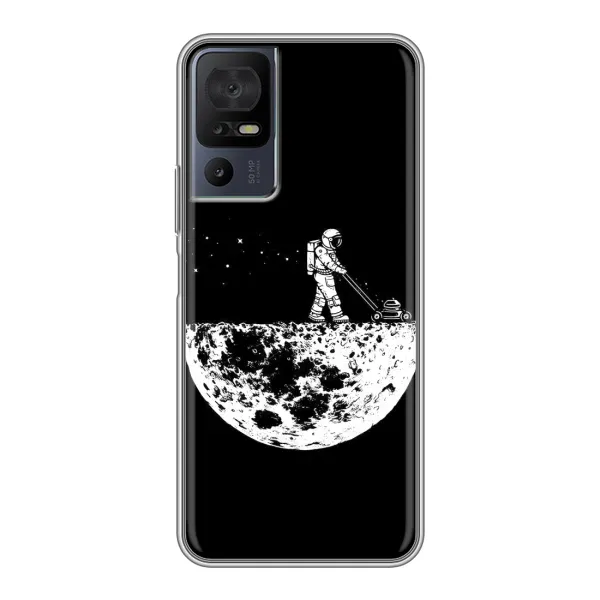 Чехол с рисунком «Космонавт» для TCL 40 SE Чехол с рисунком «Космонавт» для TCL 40 SE