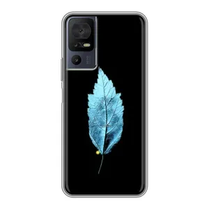 Чехол с картинками на черном фоне для TCL 40 SE