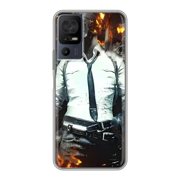 Чехол с рисунком «Man Пубг» для TCL 40 SE Чехол с рисунком «Man Пубг» для TCL 40 SE
