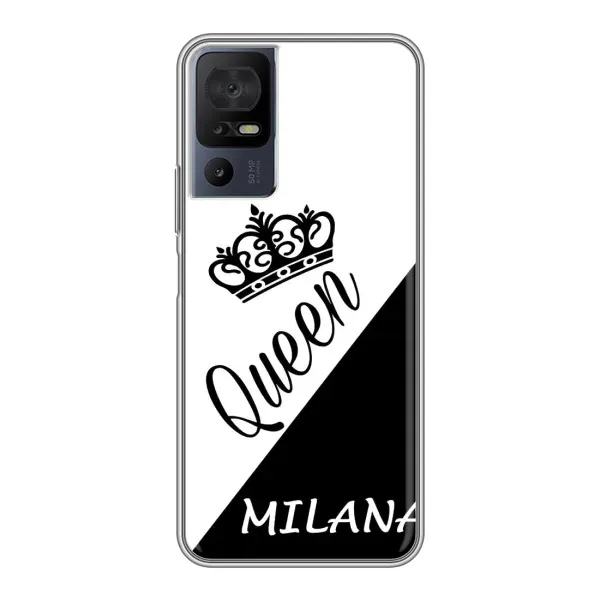 Чехол с рисунком «MILANA» для TCL 40 SE Чехол с рисунком «MILANA» для TCL 40 SE