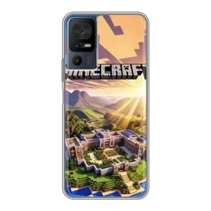 Чехол майнкрафт для TCL 40 SE