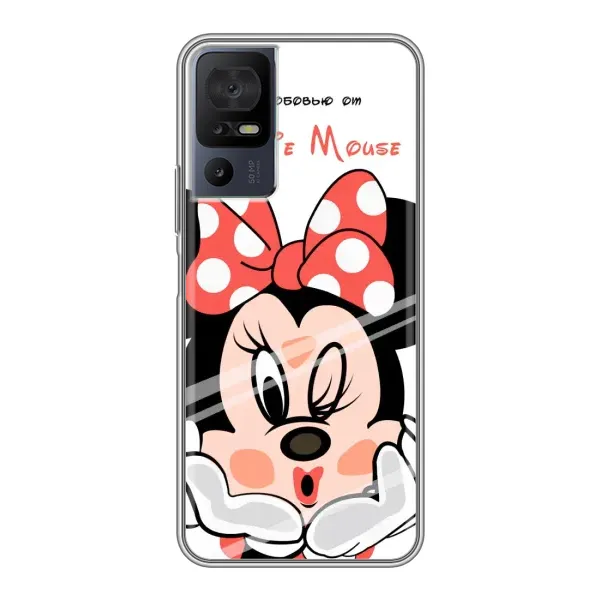 Чехол с рисунком «Minni Mouse» для TCL 40 SE Чехол с рисунком «Minni Mouse» для TCL 40 SE