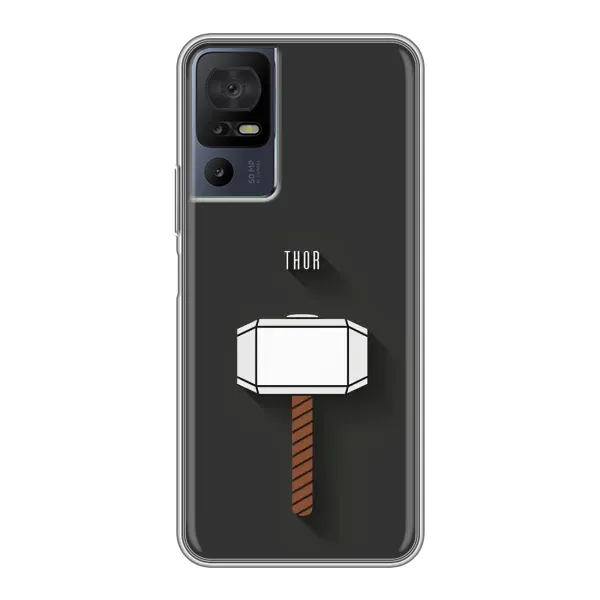 Чехол с рисунком «Молот Тора» для TCL 40 SE