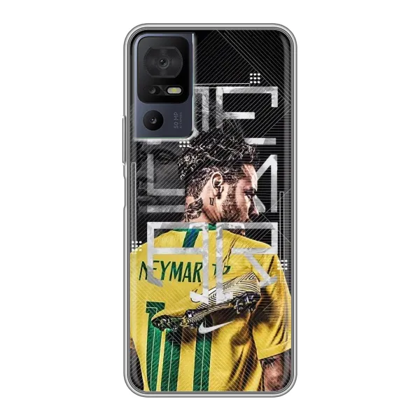 Чехол с рисунком «Neymar 10» для TCL 40 SE Чехол с рисунком «Neymar 10» для TCL 40 SE