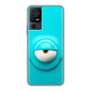 Силиконовые Чехлы (смешные стикеры) для TCL 40 SE (Одноглазик)
