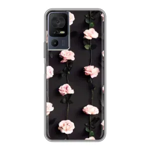 Чехлы с принтом Розочки для TCL 40 SE (Розы)