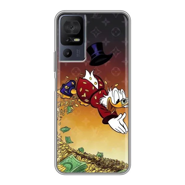 Чехол с рисунком «Скрудж Луи Виттон» для TCL 40 SE