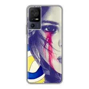 Чехол на TCL 40 SE Украинский дизайн (Слезы Украины)
