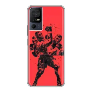 Чохли з прінтом Спортивна тематика для TCL 40 SE (Тайсон Бокс)